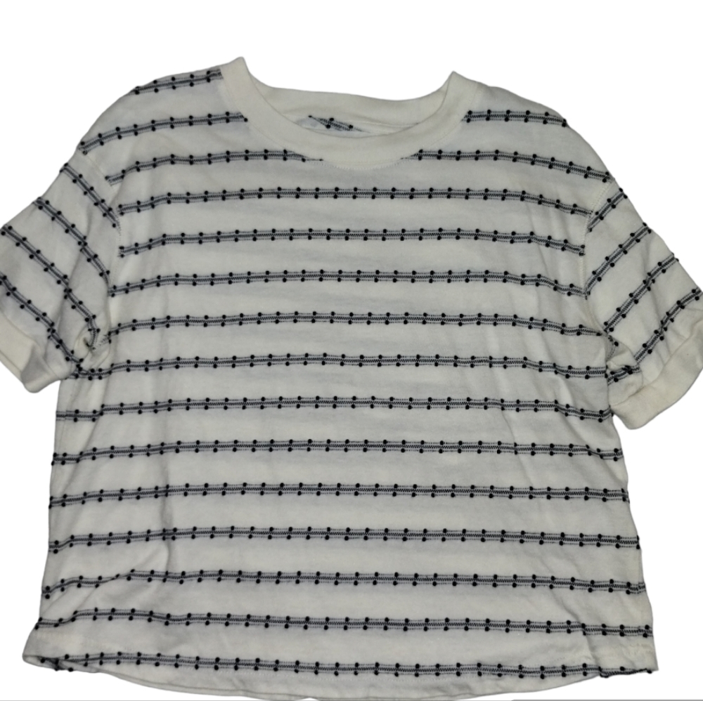 Striped crop top